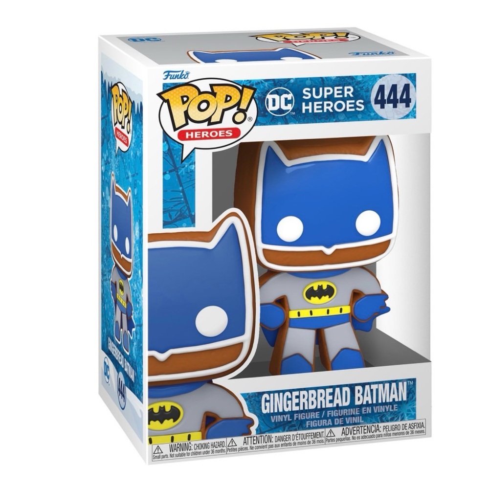 Funko Pop rare vinyl nwt Gingerbread Batman holiday DC Comics collector 444 - Picture 1 of 1